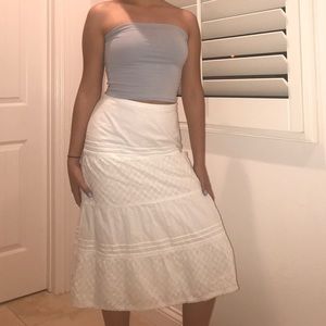 angelic vintage LOFT maxi skirt